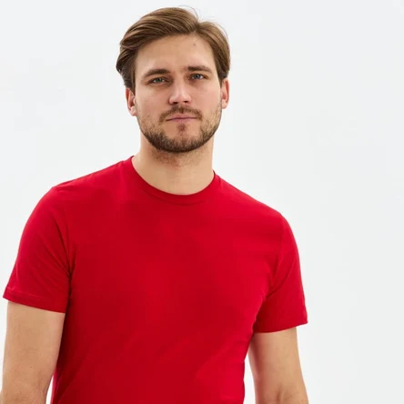 Футболка (тк.Трикотаж,160), красный