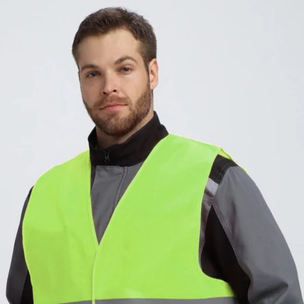 Жилет сигнальный ProfLineBase (тк.Полиэфир,100), желтый